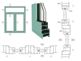 Aluminium Casement Window Profiles