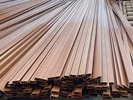 Wood Grain Powder Coated Aluminium Profile